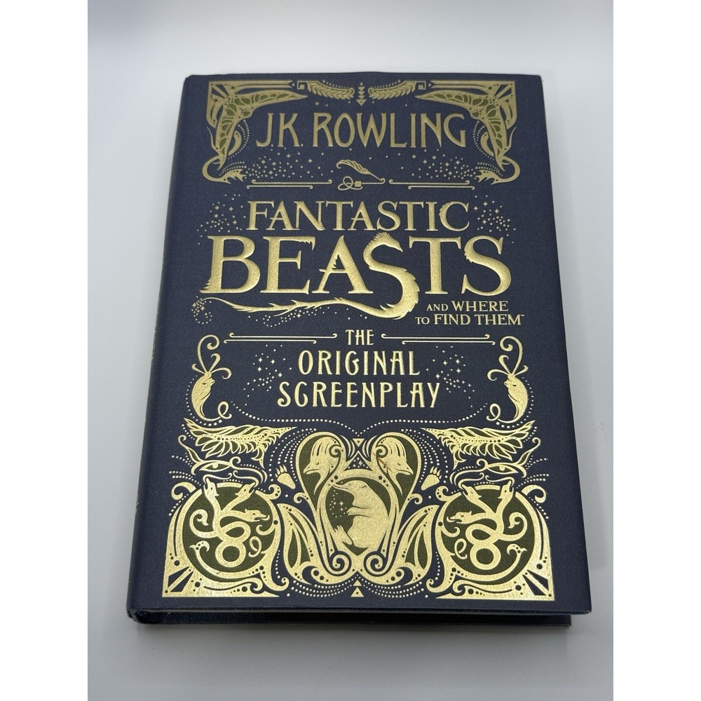 Fantastic Beasts & Where to Find Them Original Screenplay J.K. Rowling Hardcover
